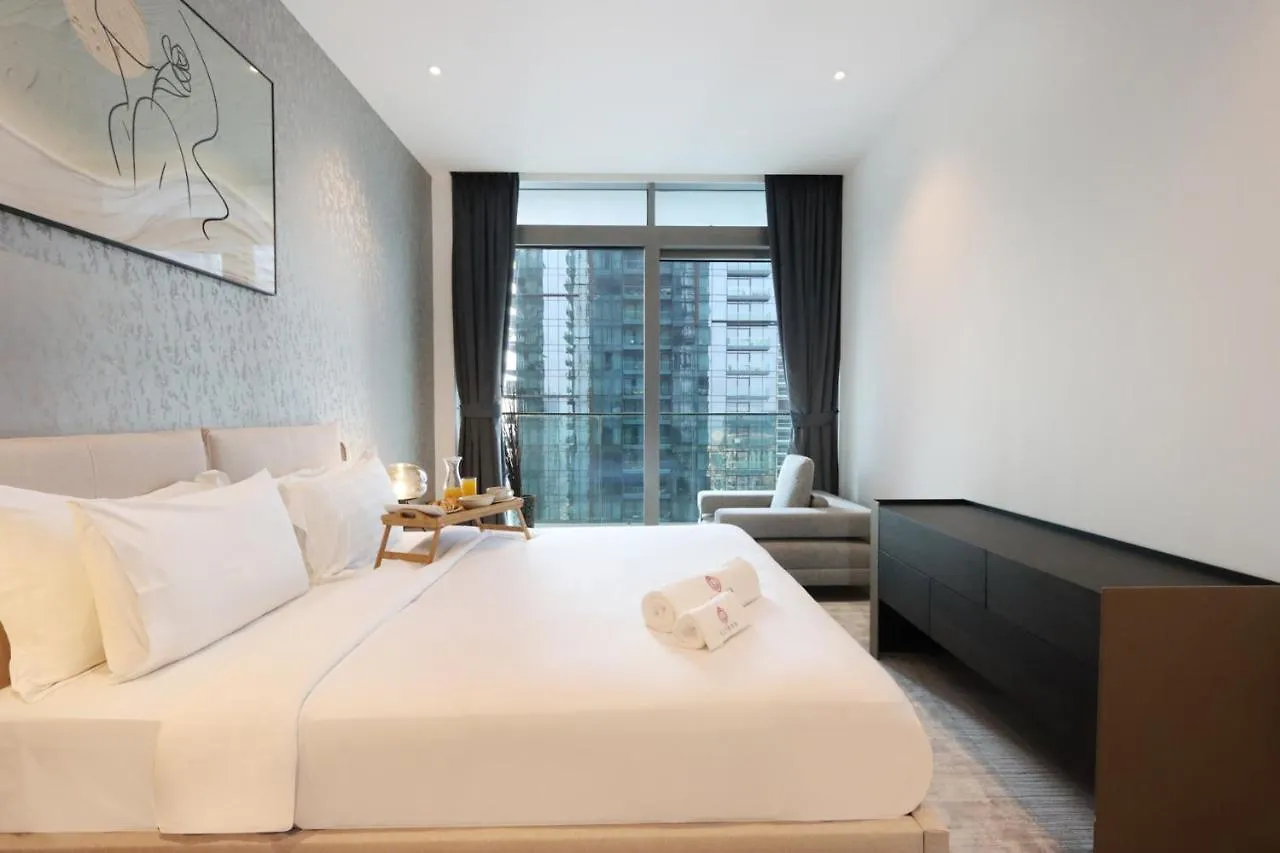 Apartment Luxury 2Br Waterfront Oasis In Marinagate - Livbnb Dubai